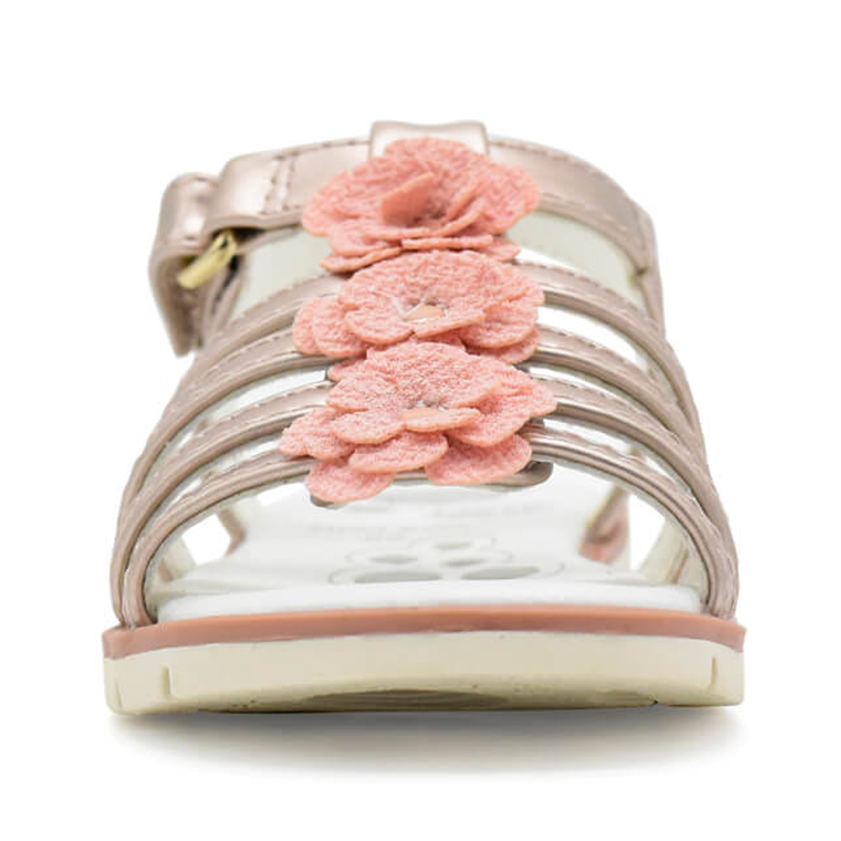 Sandal mát-xa chân cho bé quai dọc đính hoa - Chicco