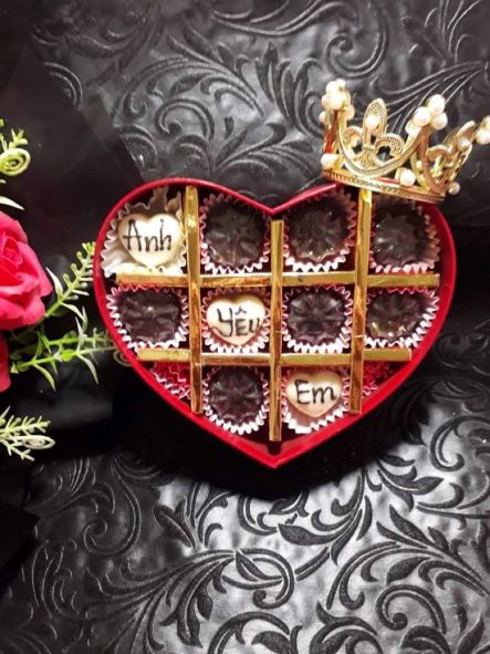 Hộp Socola Valentine Tp Long Xuyên - Quà Tặng 14/2. Giao Miển Phí tận Nơi