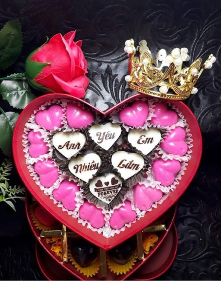 Hộp Socola Valentine Tp Quy Nhơn - Quà Tặng 14/2. Giao Miển Phí tận Nơi