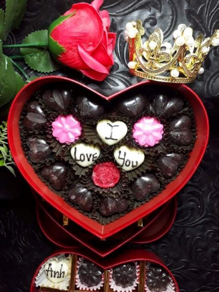 Hộp Socola Valentine Tp Cam Ranh - Quà Tặng 14/2. Giao Miển Phí tận Nơi