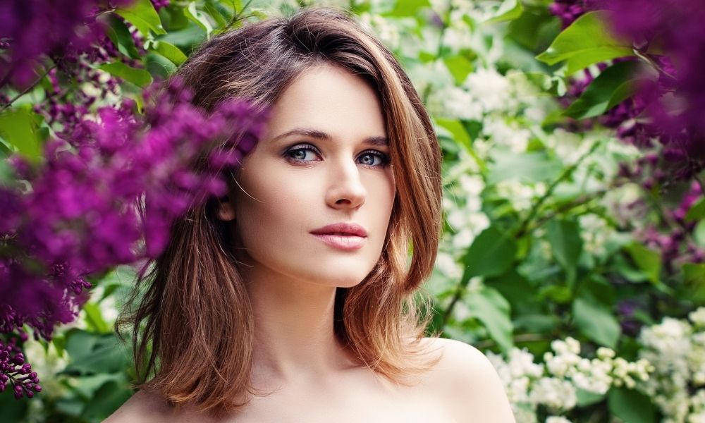 Để tóc khô tự nhiên