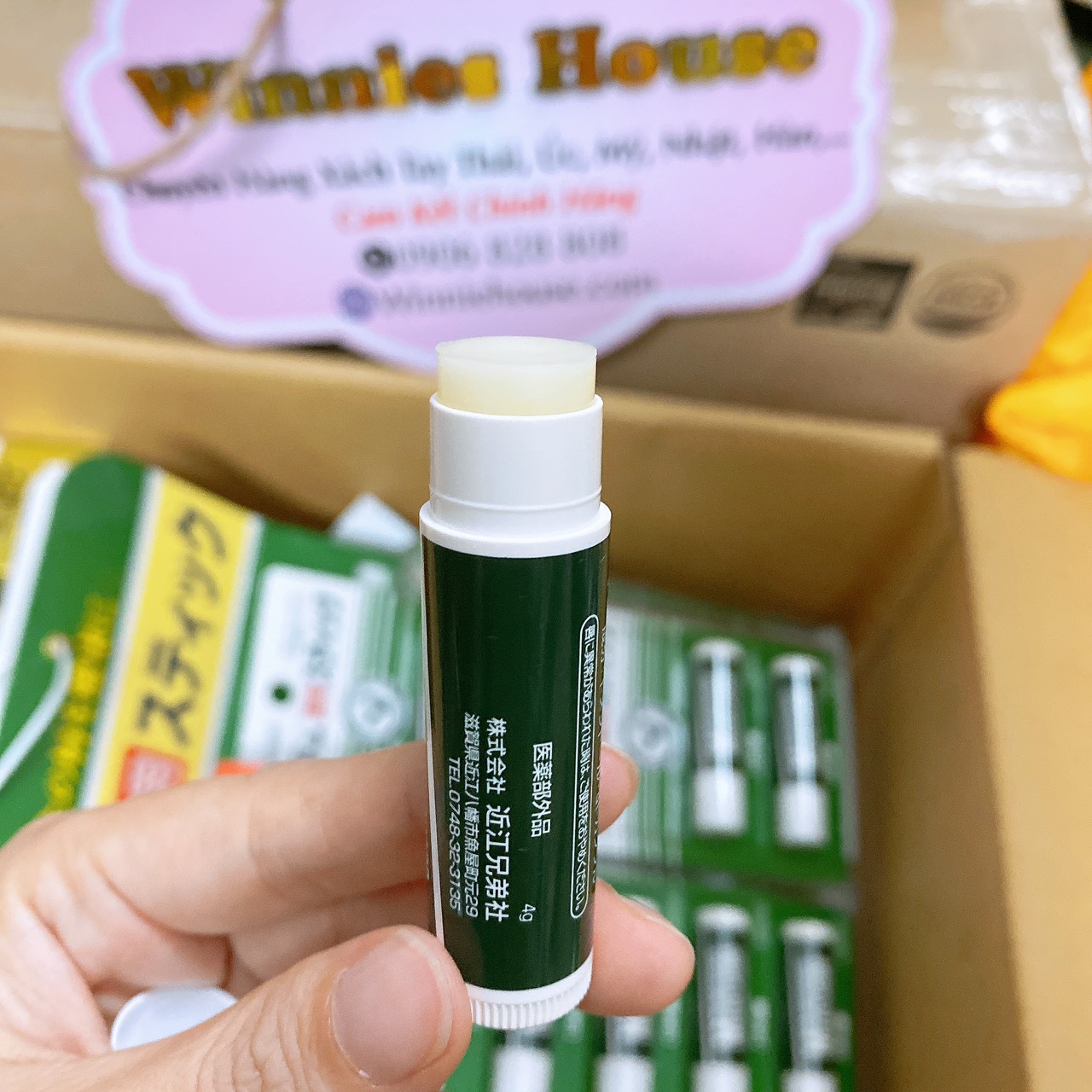 Son Dưỡng Dành Cho Môi Khô Và Nứt Nẻ Omi Brotherhood Menturm Medicated Stick With Menthol