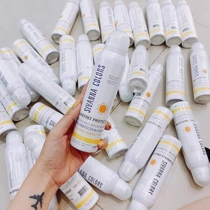 Xịt Chống Nắng Sivanna Colors Catus Carefree