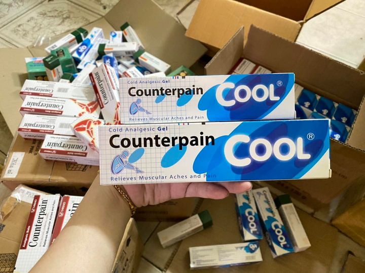 Dầu Lạnh Xoa Bóp Counterpain Cool Thái Lan 120g