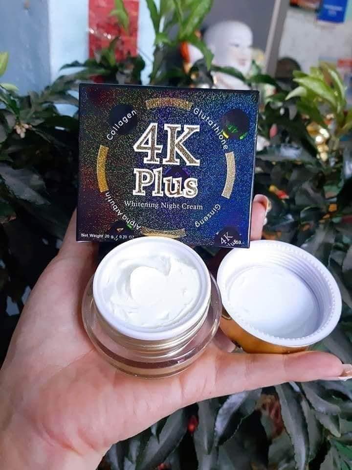 Kem Dưỡng Trắng Da Nhân Sâm 4k Plus Whitening Night Cream