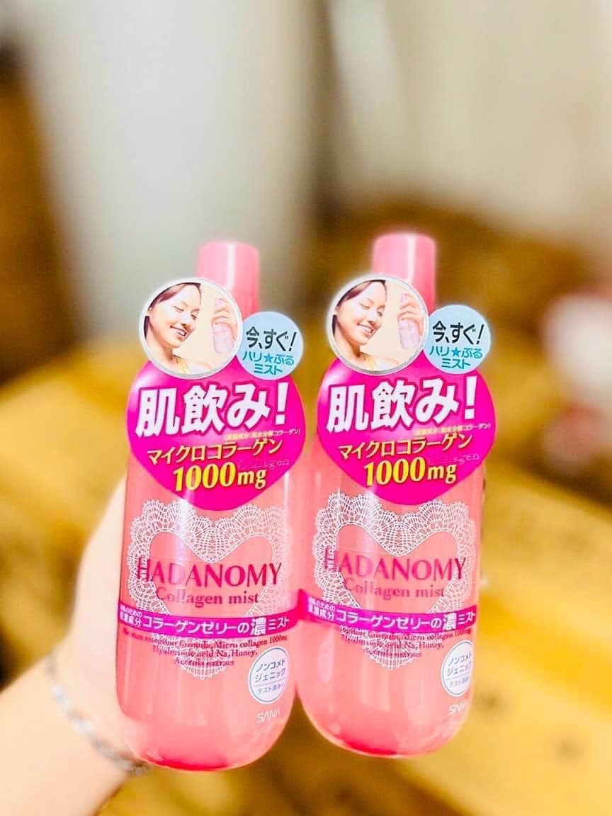 Xịt khoáng hadanomy collagen mist 250ml