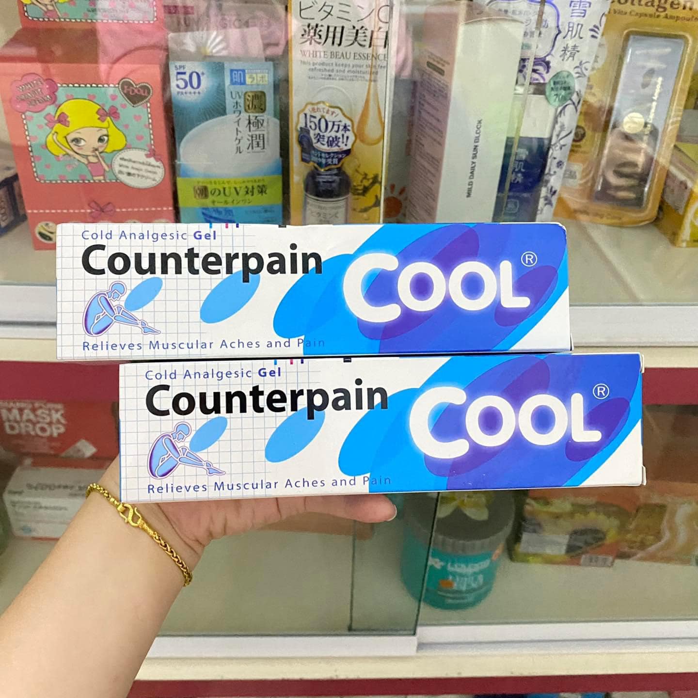 Dầu Lạnh Xoa Bóp Counterpain Cool Thái Lan 120g