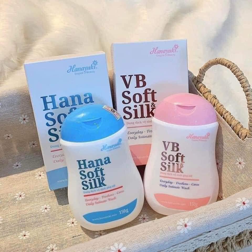 Dung Dịch Vệ Sinh Phụ Nữ Hanayuki Hana Soft Silk 150g