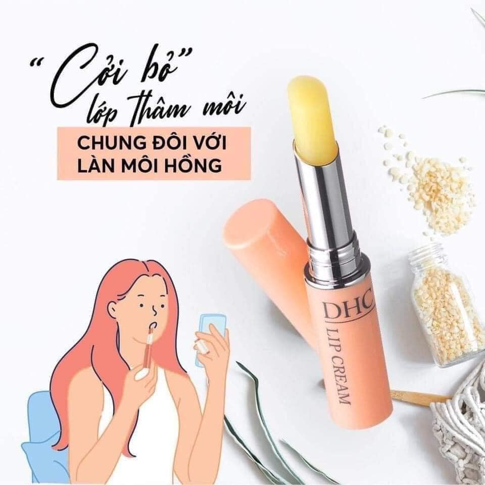 Son dưỡng DHC Lip Cream không màu 1.5g