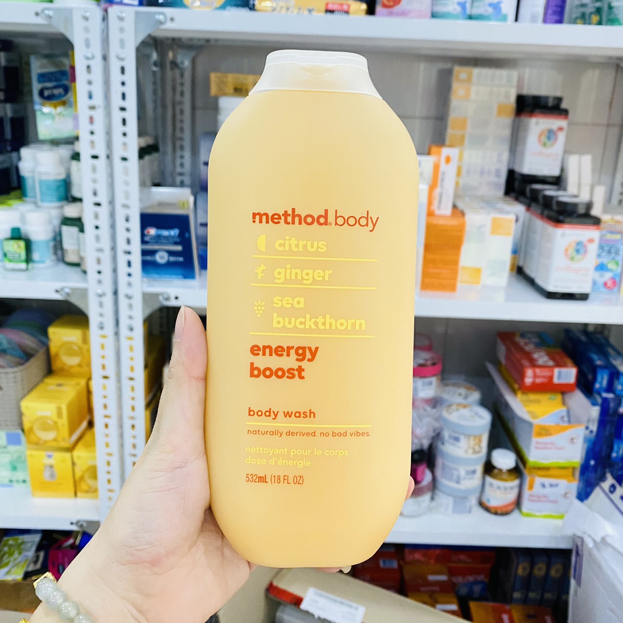 Sữa tắm hữu cơ Method Body 532ml