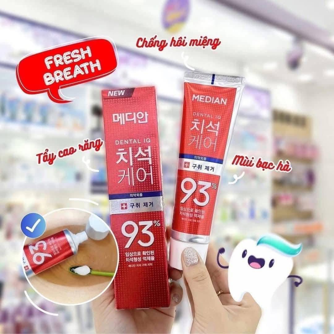 Kem Đánh Răng Median Dental IQ 93%