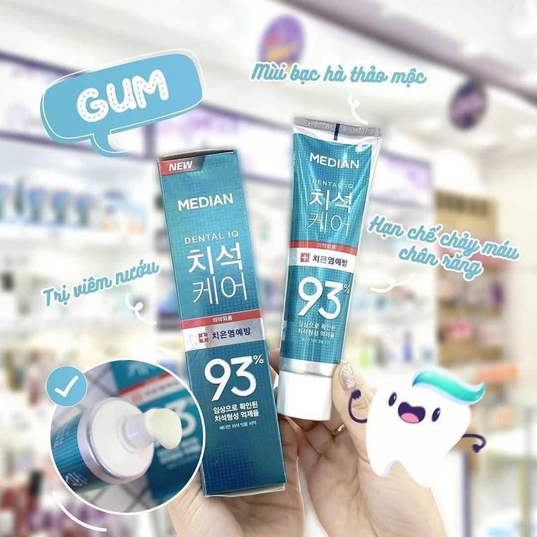 Kem Đánh Răng Median Dental IQ 93%