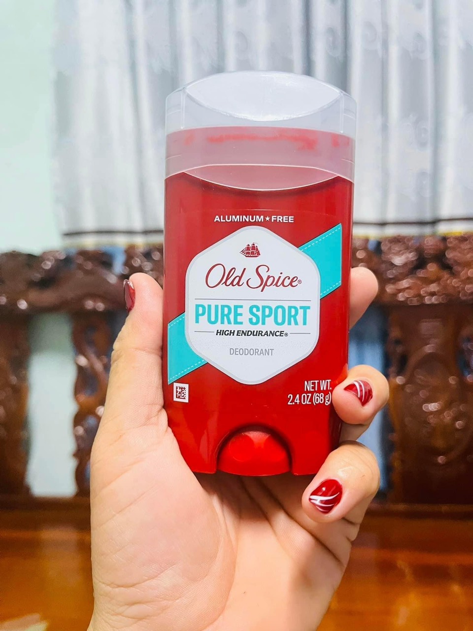 Lăn Khử Mùi Old Spice Pure Sport High Endurance Deodorant 68g