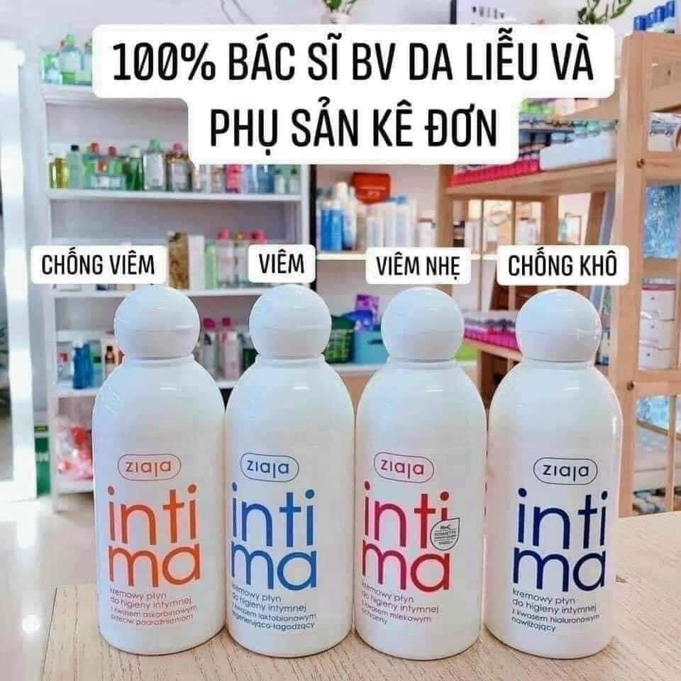 Dung dịch vệ sinh phụ nữ Intima Ziaja 200ML