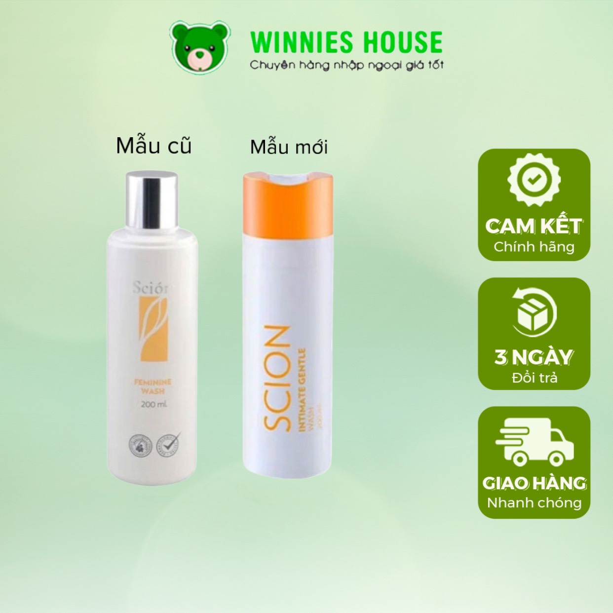 Dung dịch vệ sinh phụ nữ Scion Feminine Wash Nuskin 200ml