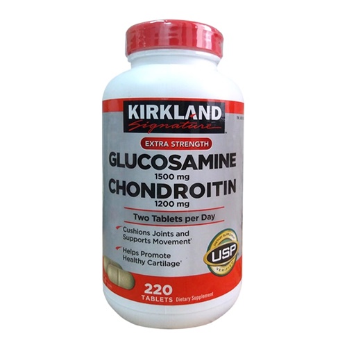 Hỗ Trợ Xương Khớp Glucosamine Chondroitin Sulfate Kirkland 280 Viên - Bổ Khớp Của Mỹ