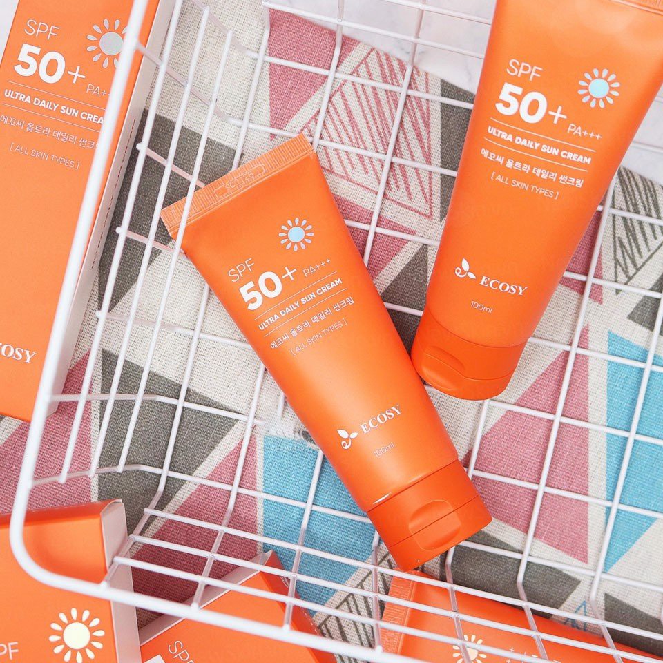 Kem chống nắng dưỡng da Ecosy Ultra Daily Sun Cream SPF50 100ml