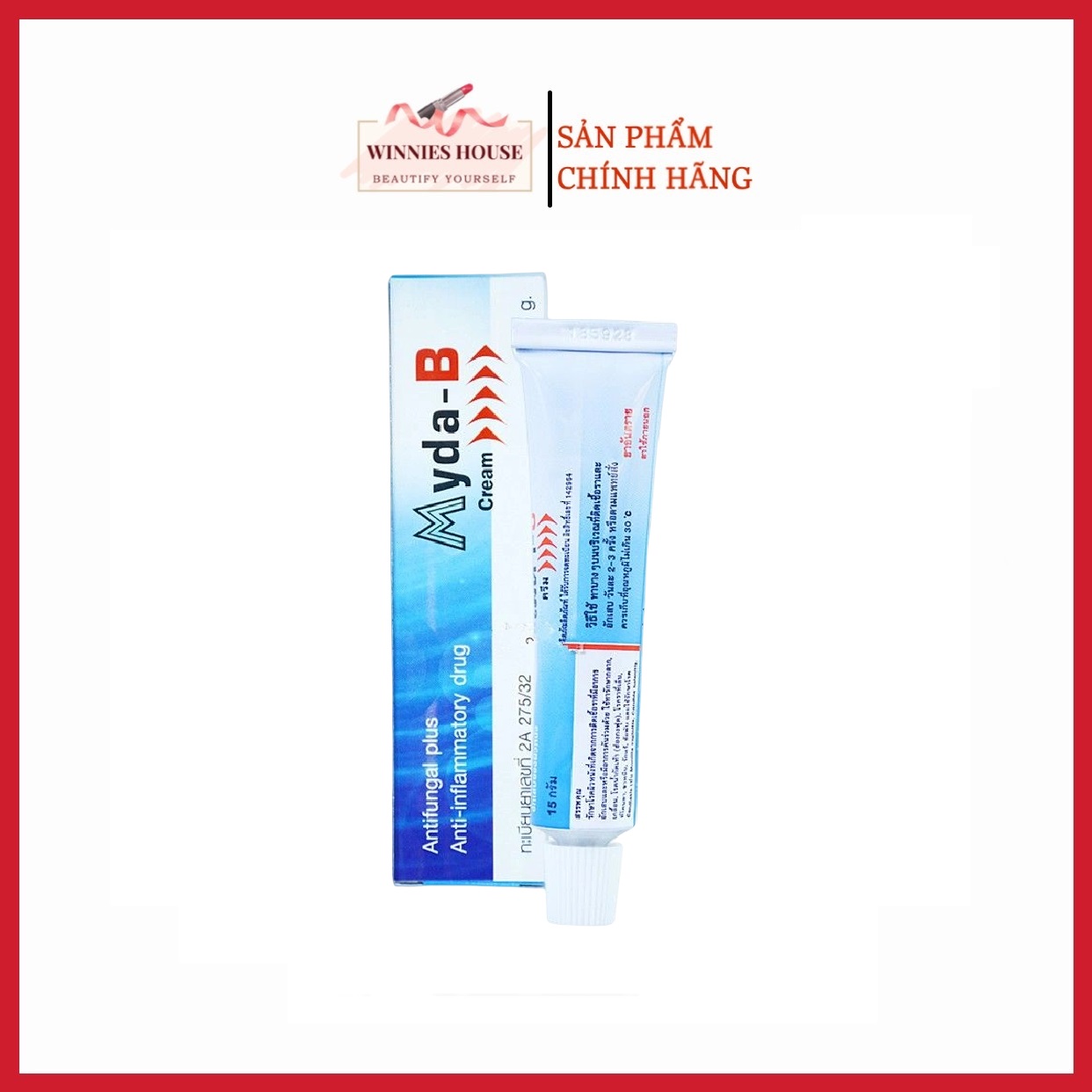 Kem Đặc trị nám, tàn nhang Myda-B Cream 15gr