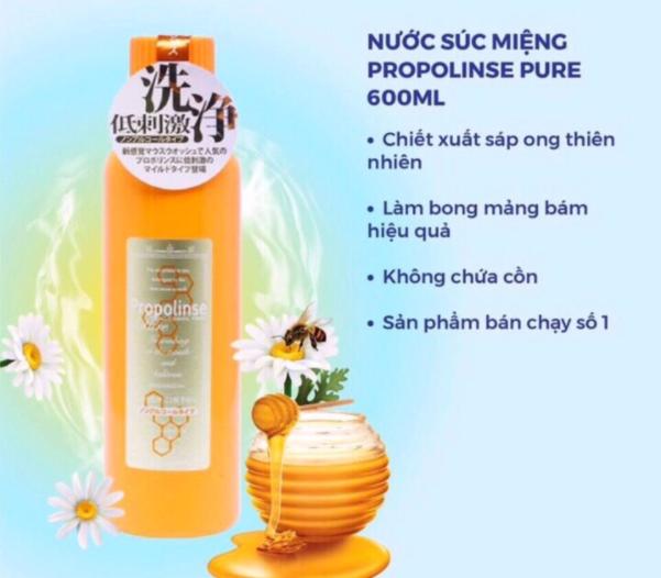 Nước Súc Miệng Propolinse Nhật Bản - 600ml