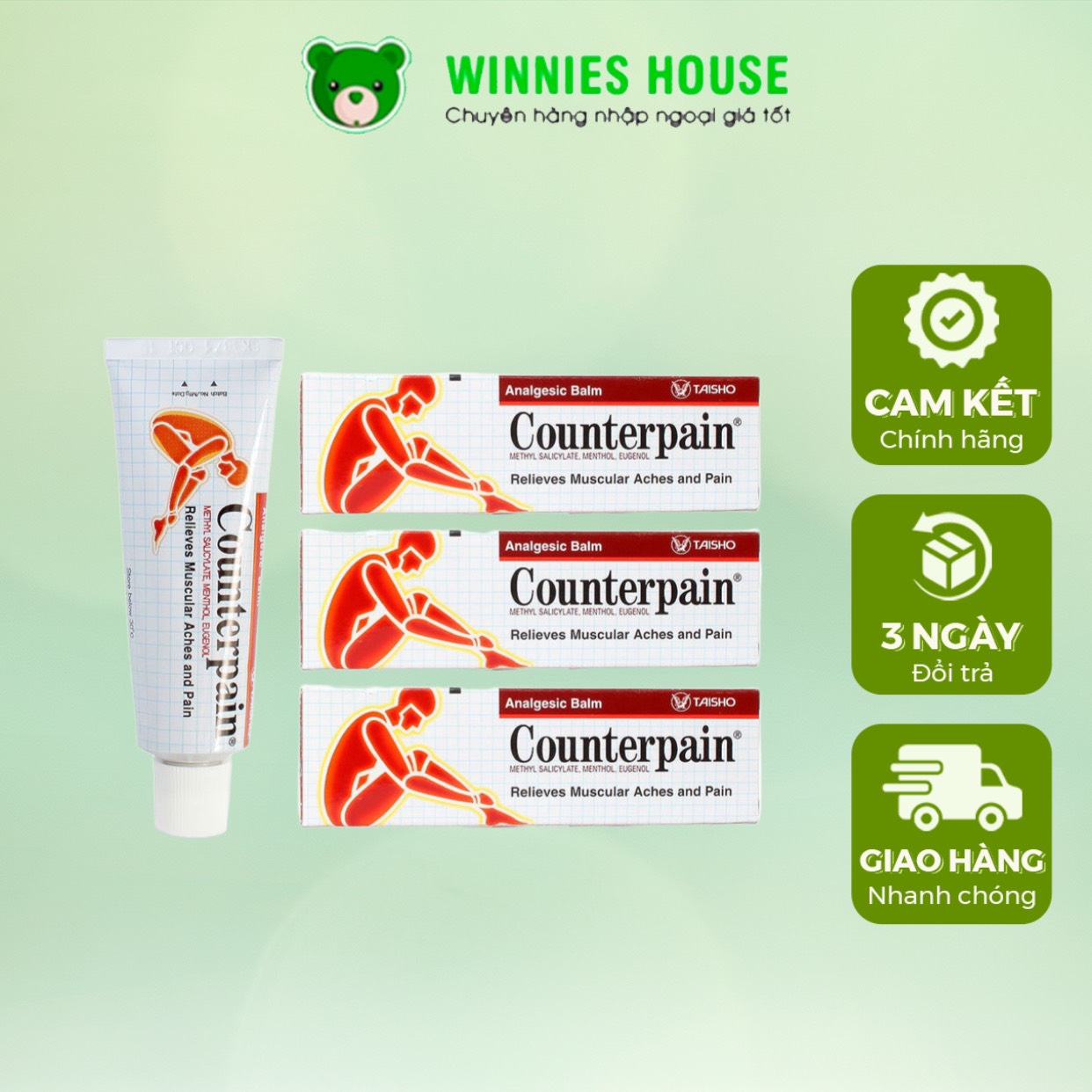 Dầu thoa bóp Counterpain 120gr