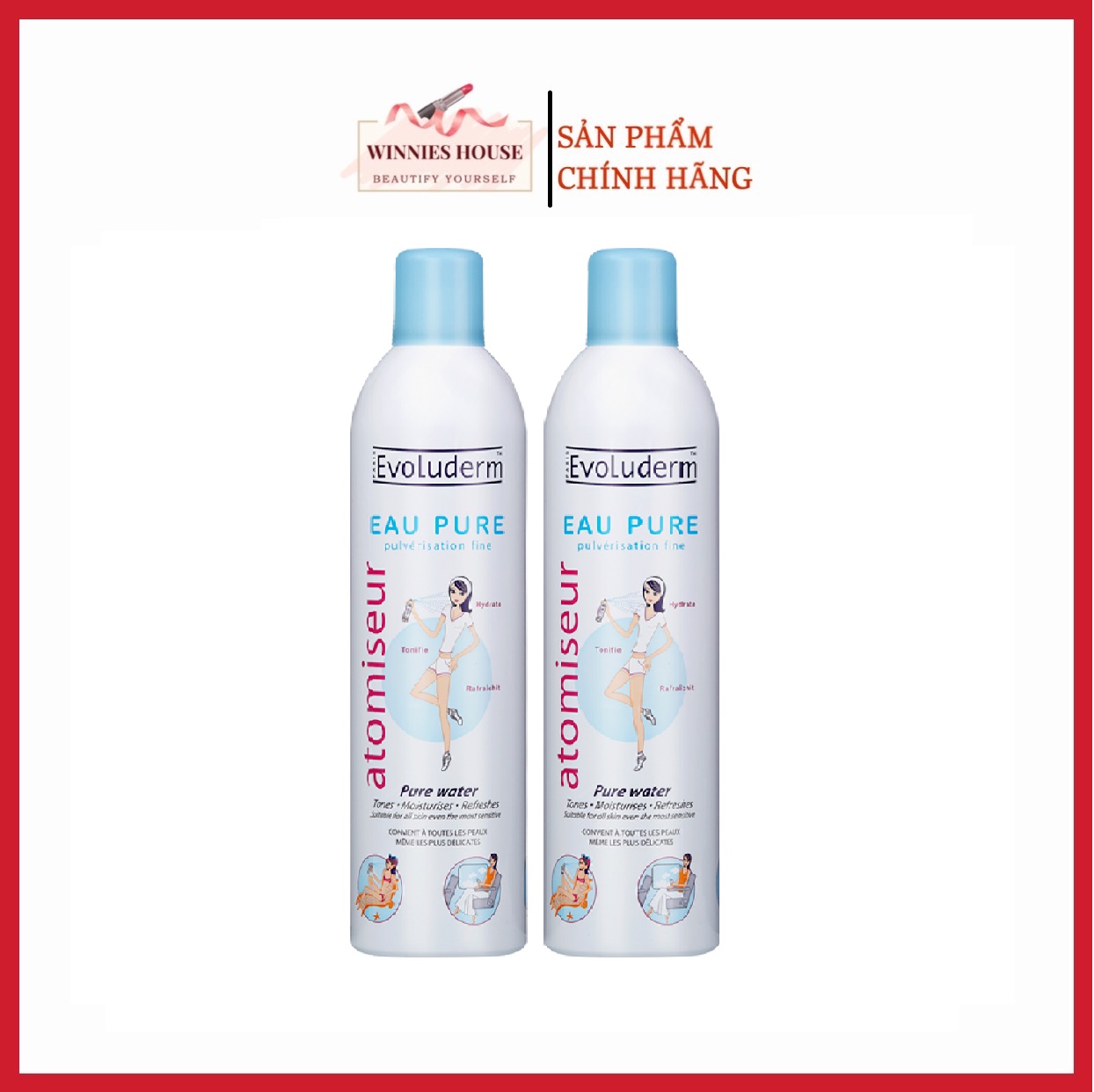 Xịt Khoáng Evoluderm 150ml