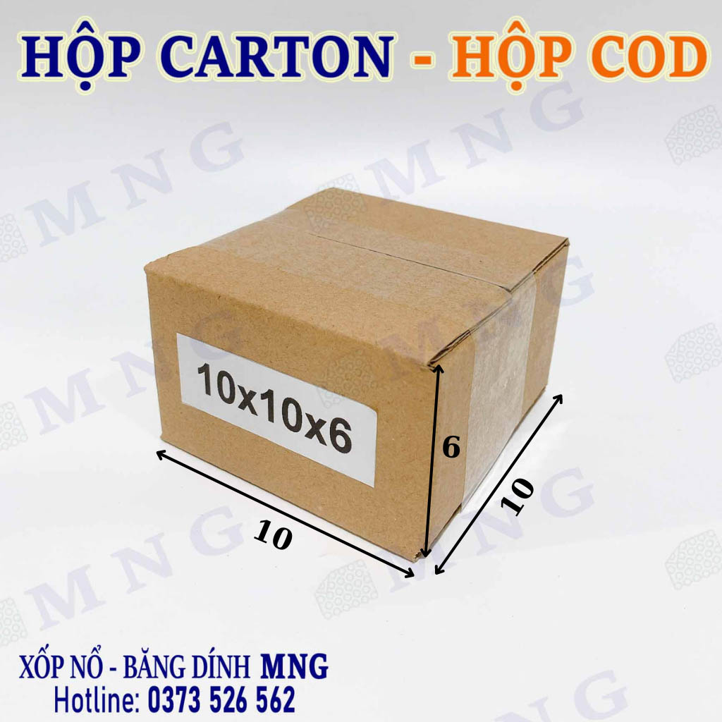 Hộp Carton size nhỏ XS (dưới 10cm)