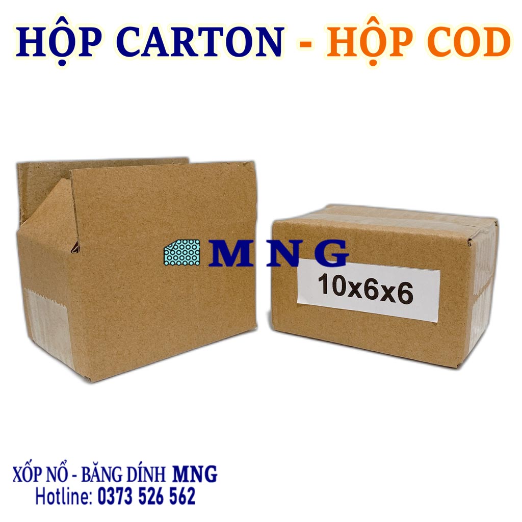 Hộp Carton size nhỏ XS (dưới 10cm)