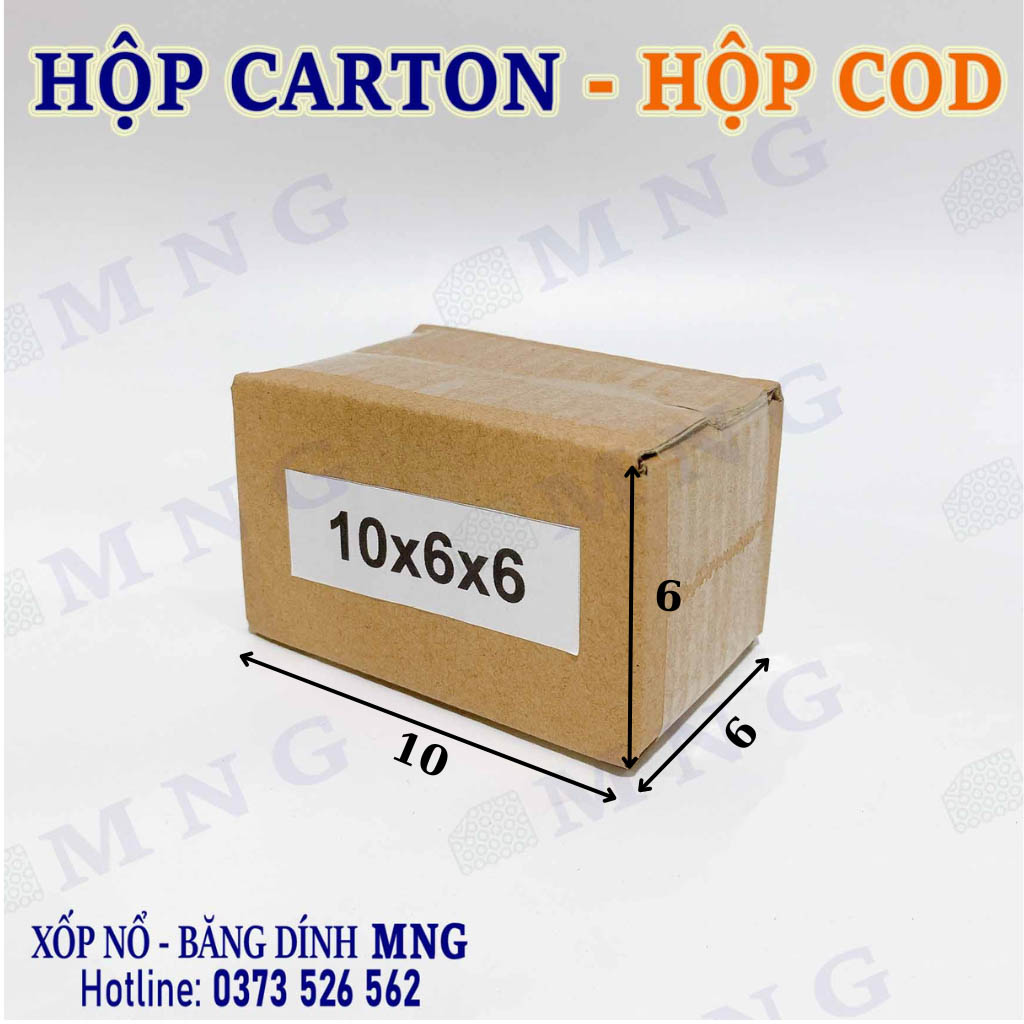Hộp Carton size nhỏ XS (dưới 10cm)