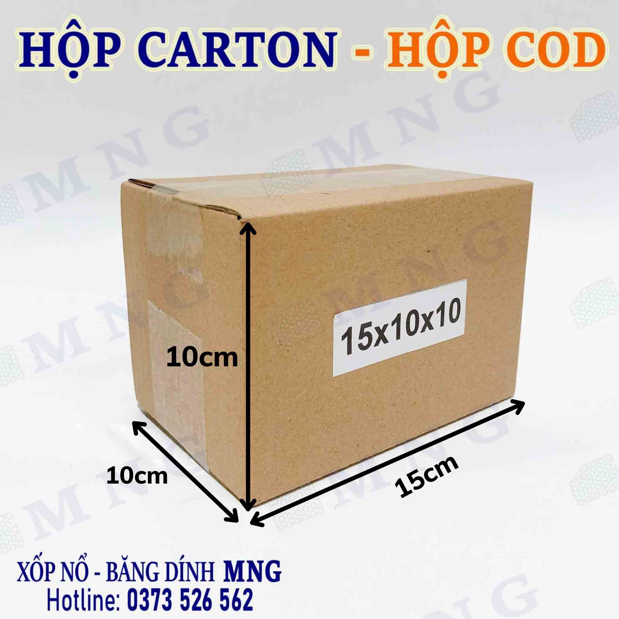 Hộp Carton size nhỏ S (10-20cm)