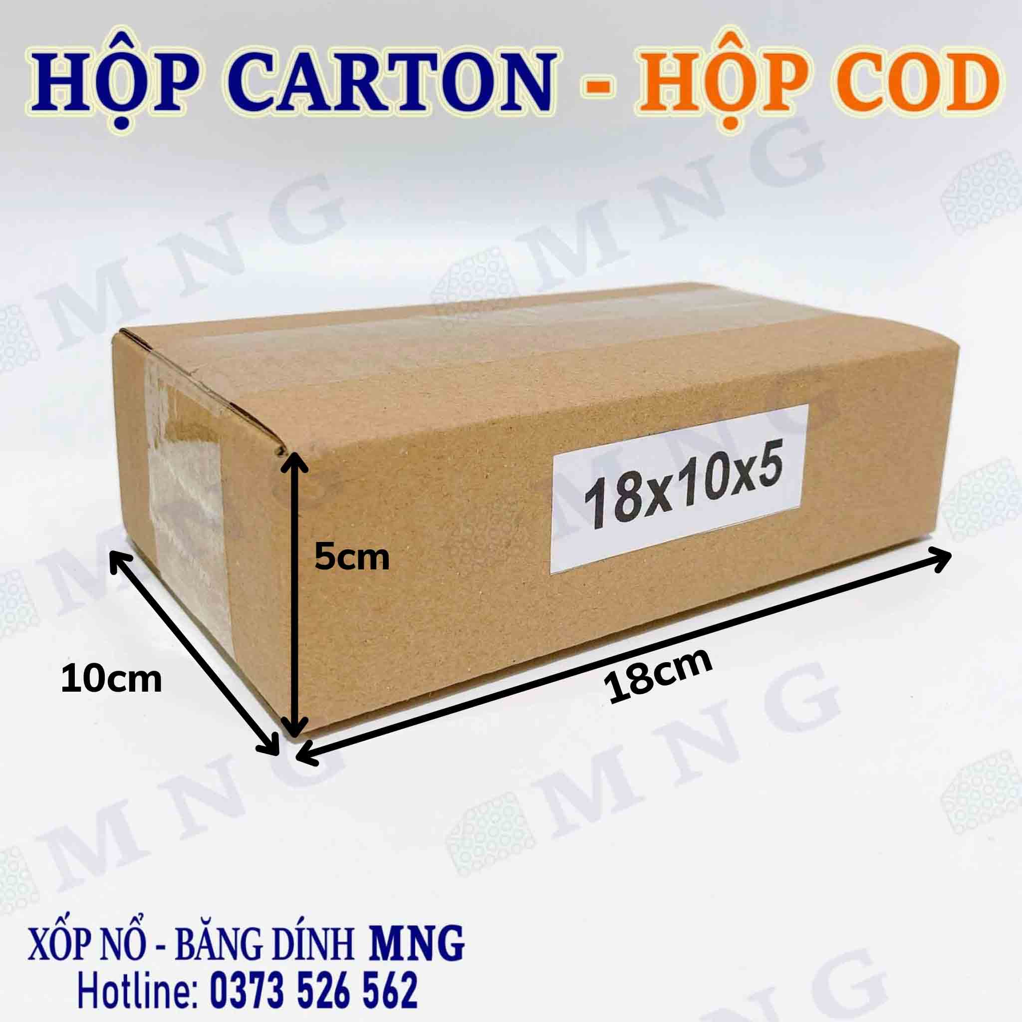 Hộp Carton size nhỏ S (10-20cm)