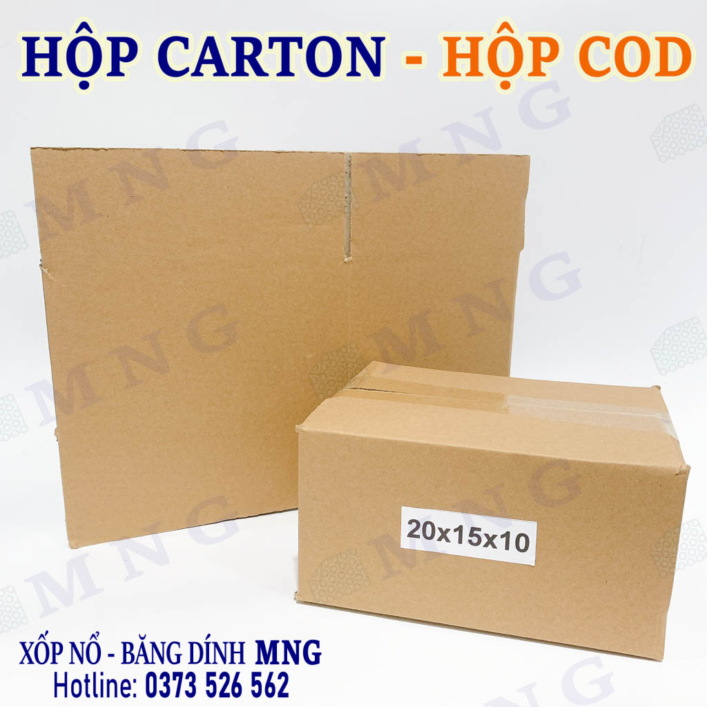 Hộp Carton size trung bình M (20-30cm)