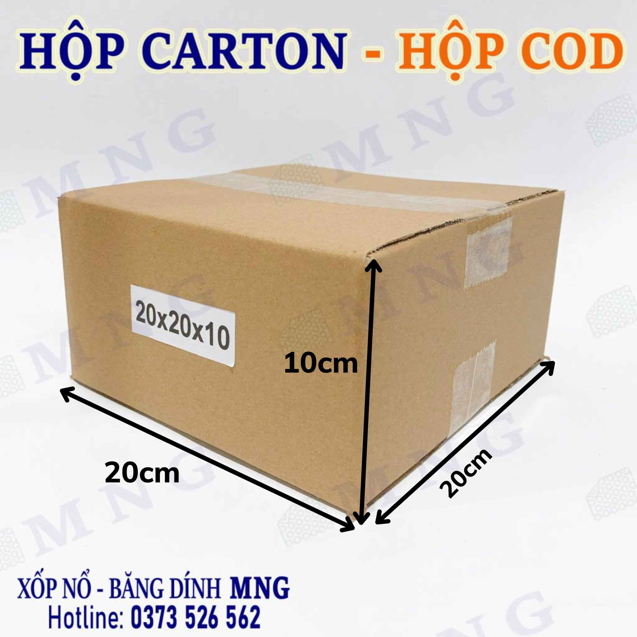 Hộp Carton size trung bình M (20-30cm)