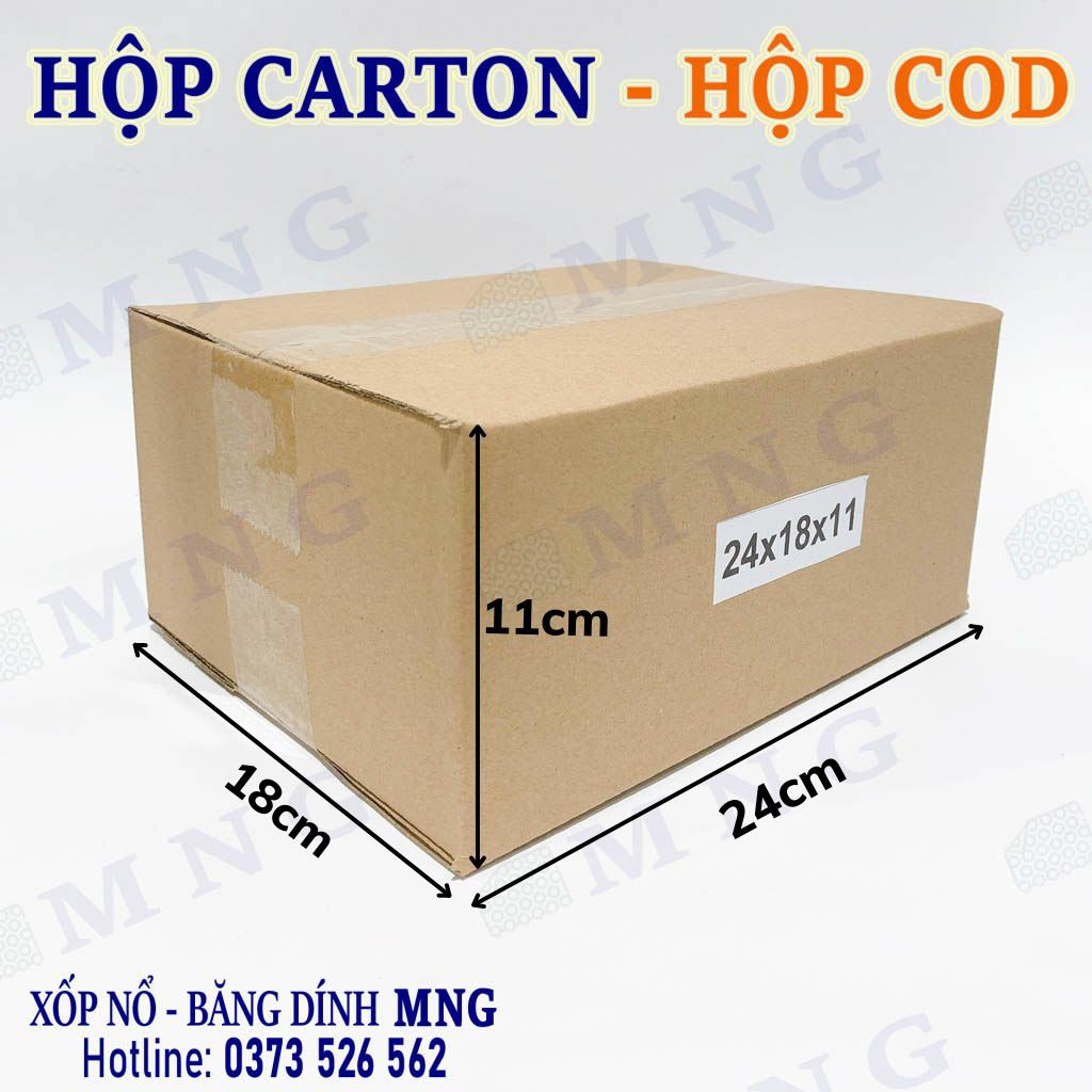Hộp Carton size trung bình M (20-30cm)