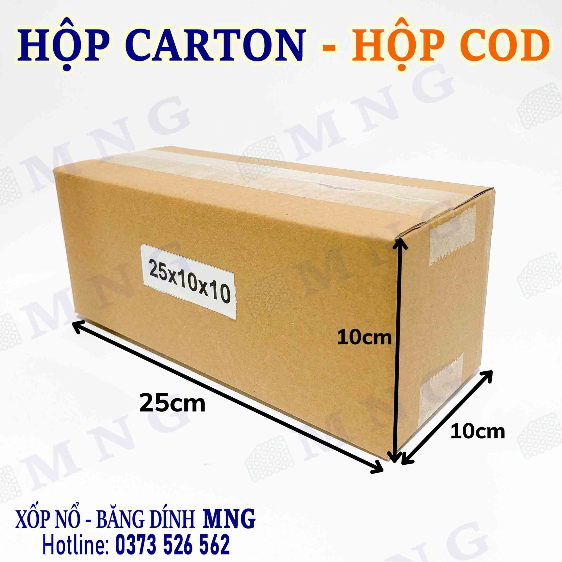 Hộp Carton size trung bình M (20-30cm)