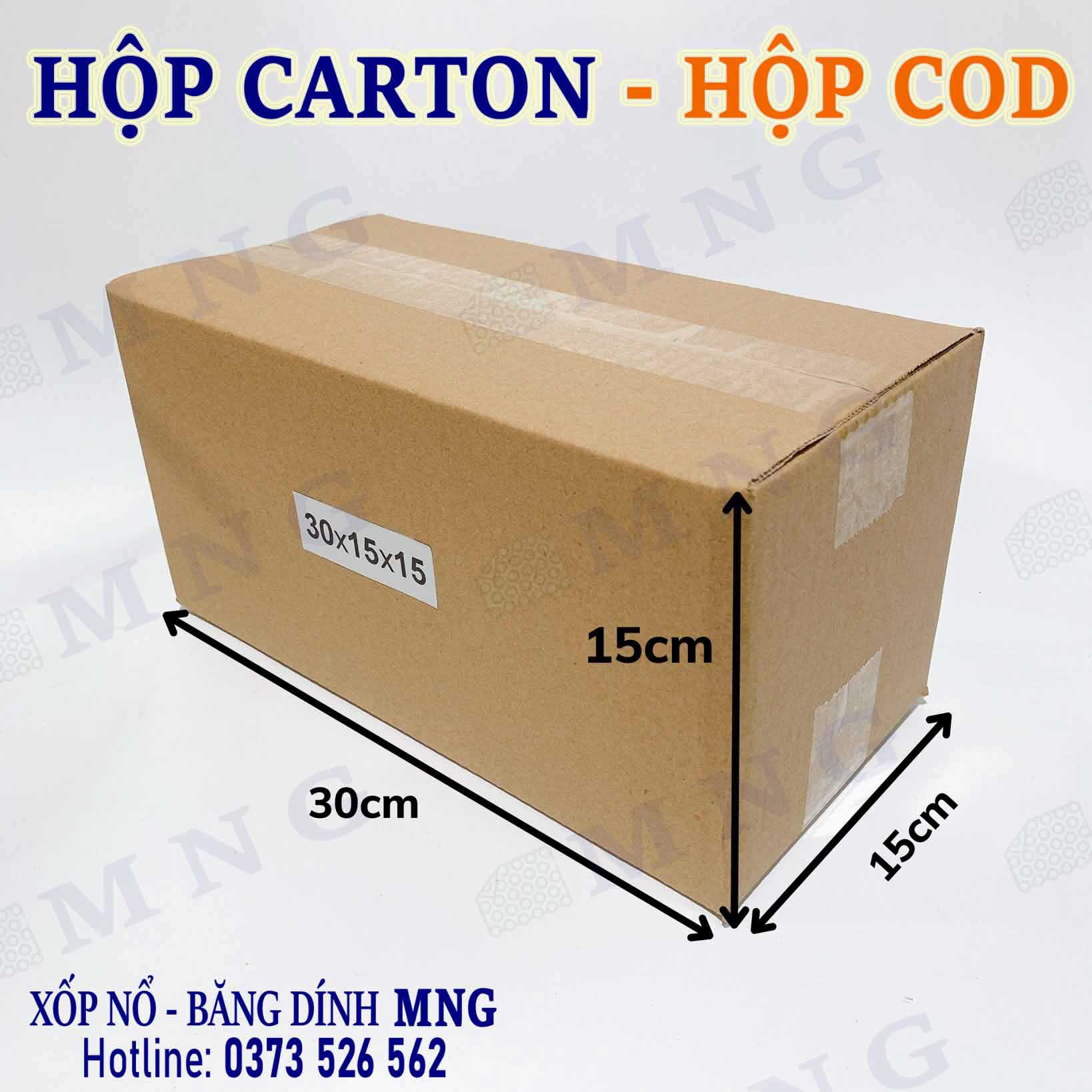 Hộp Carton size trung bình M+ (30-40cm)