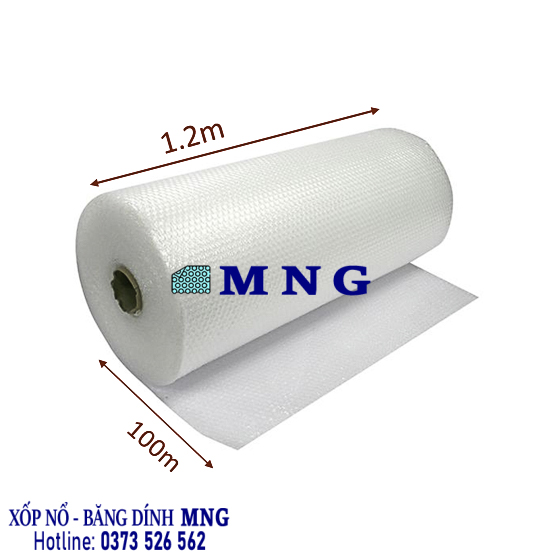 Cuộn xốp nổ bọc hàng 1.2m x 100m
