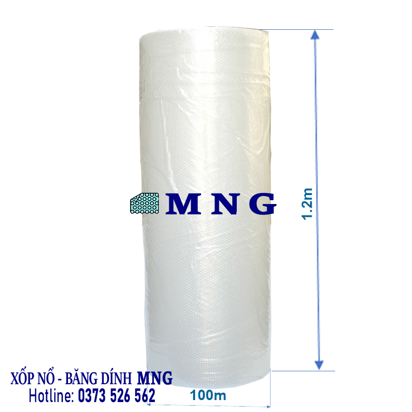 Cuộn xốp nổ bọc hàng 1.2m x 100m