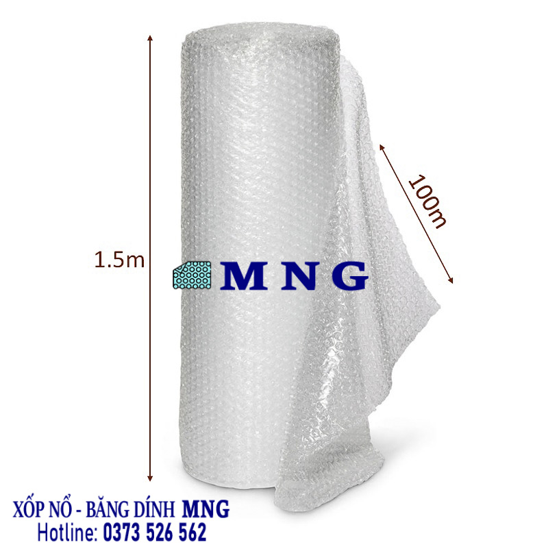 Cuộn xốp nổ bọc hàng 1.5m x 100m
