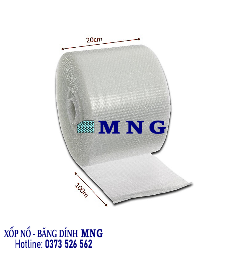 Cuộn xốp nổ bọc hàng 20cm x 100m
