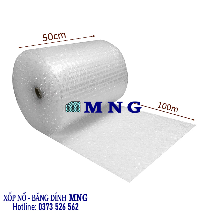 Cuộn xốp nổ bọc hàng 50cm x 100m