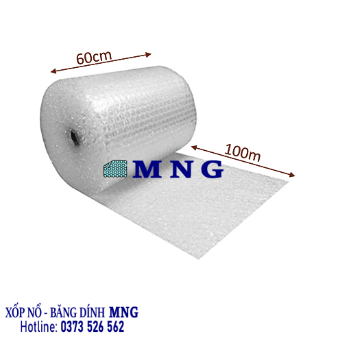 Cuộn xốp nổ bọc hàng 60cm x 100m