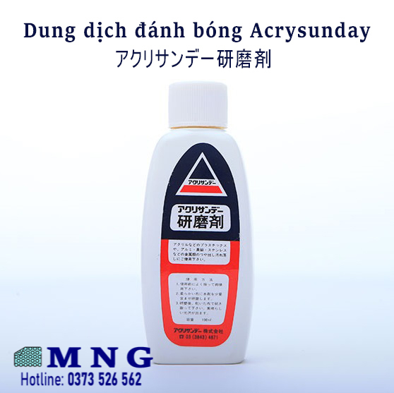 Dung dịch Acrysunday mài đánh bóng 100ml
