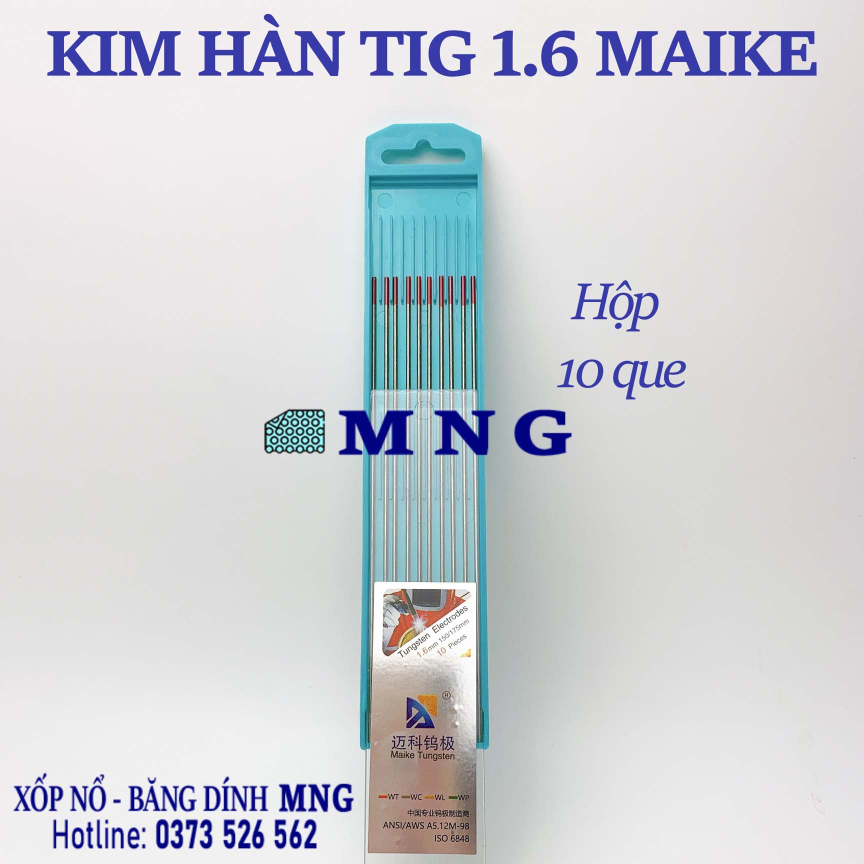Kim hàn TIG 1.6 Maike loại đẹp