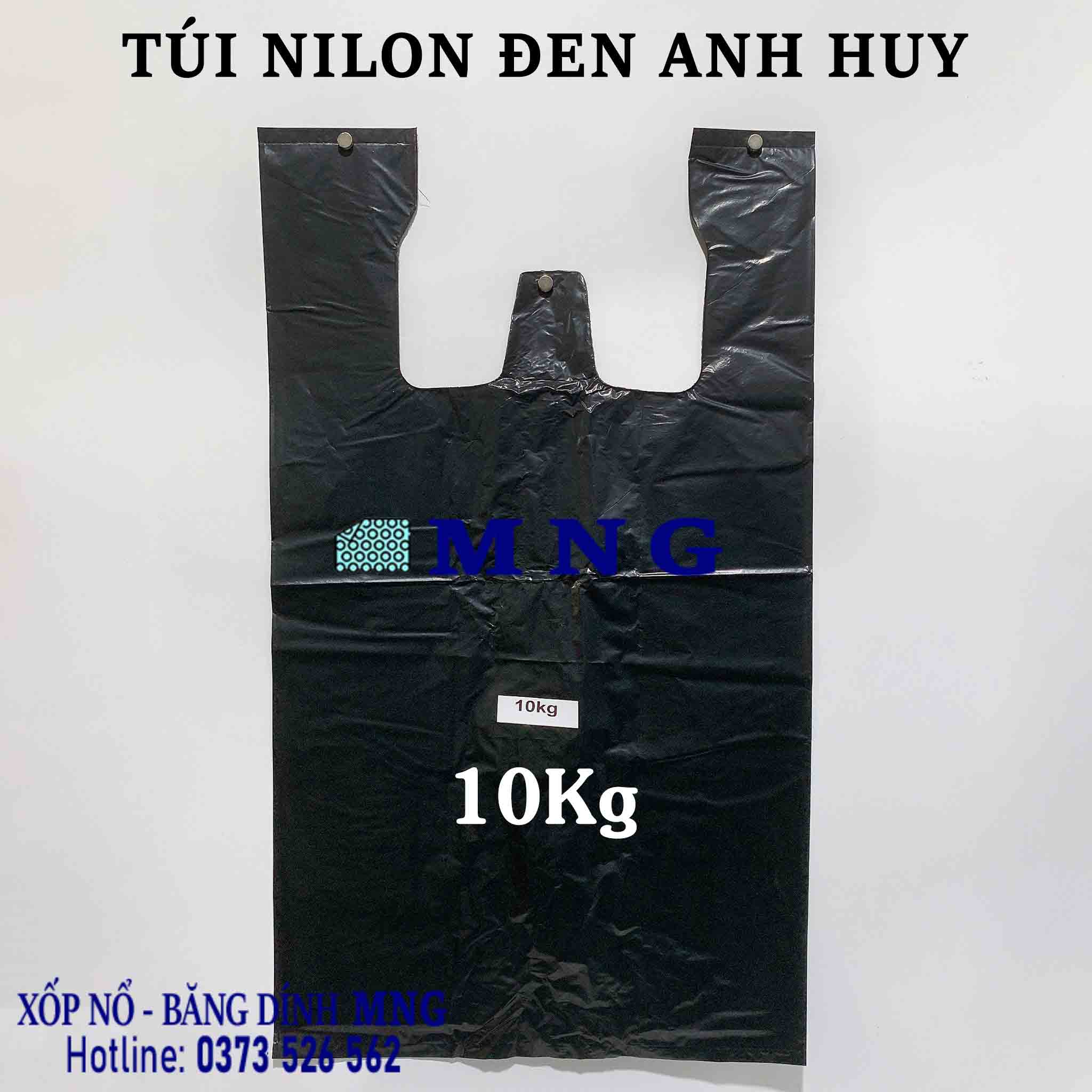 Túi nilon đen Anh Huy (1kg)