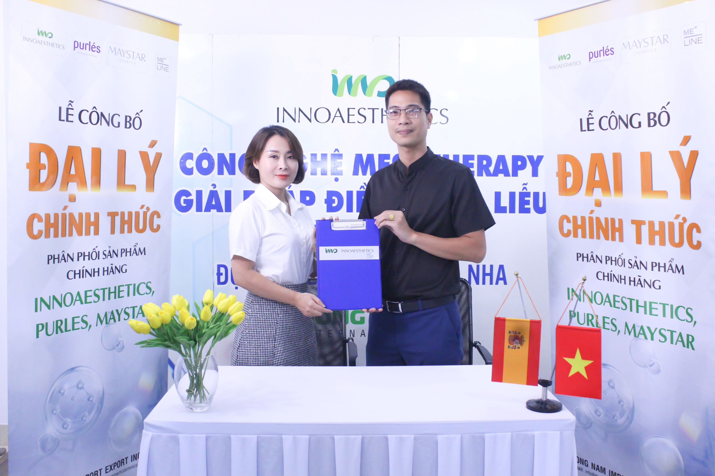 Hợp tác cùng phát triển giữa Yohe Spa và Innoaesthetics