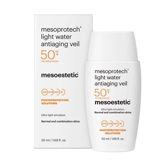 MESOESTETIC LIGHT WATER ANTIAGING VEIL MESOPROTECH SPF50+ - KEM CHỐNG NẮNG