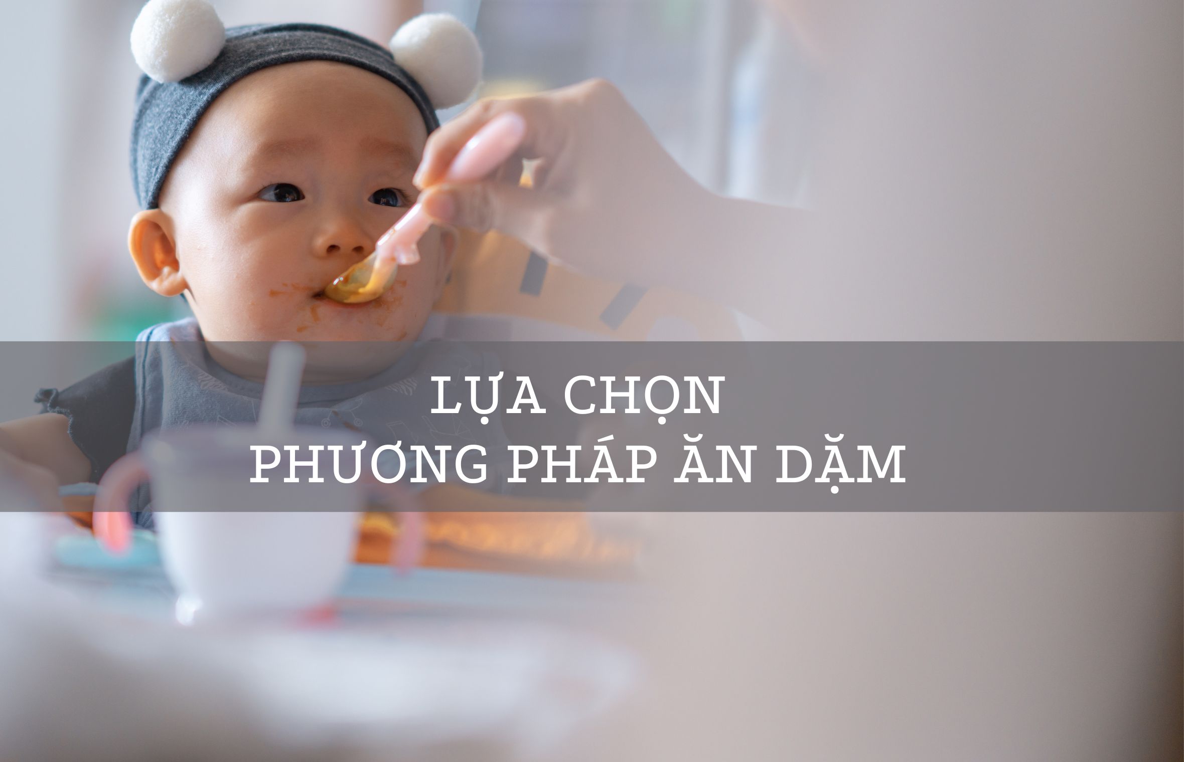 Các Phương Pháp Ăn Dặm Phổ Biến Hiện Nay