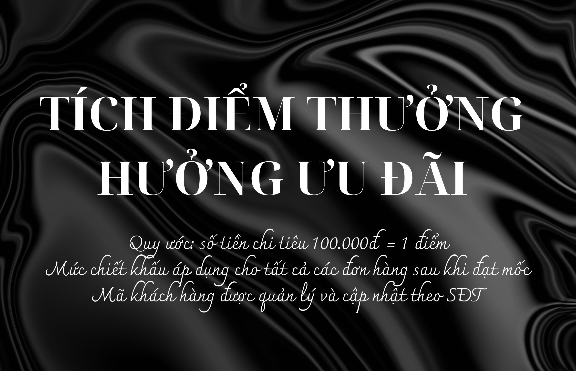 TÍCH ĐIỂM THƯỞNG - HƯỞNG ƯU ĐÃI