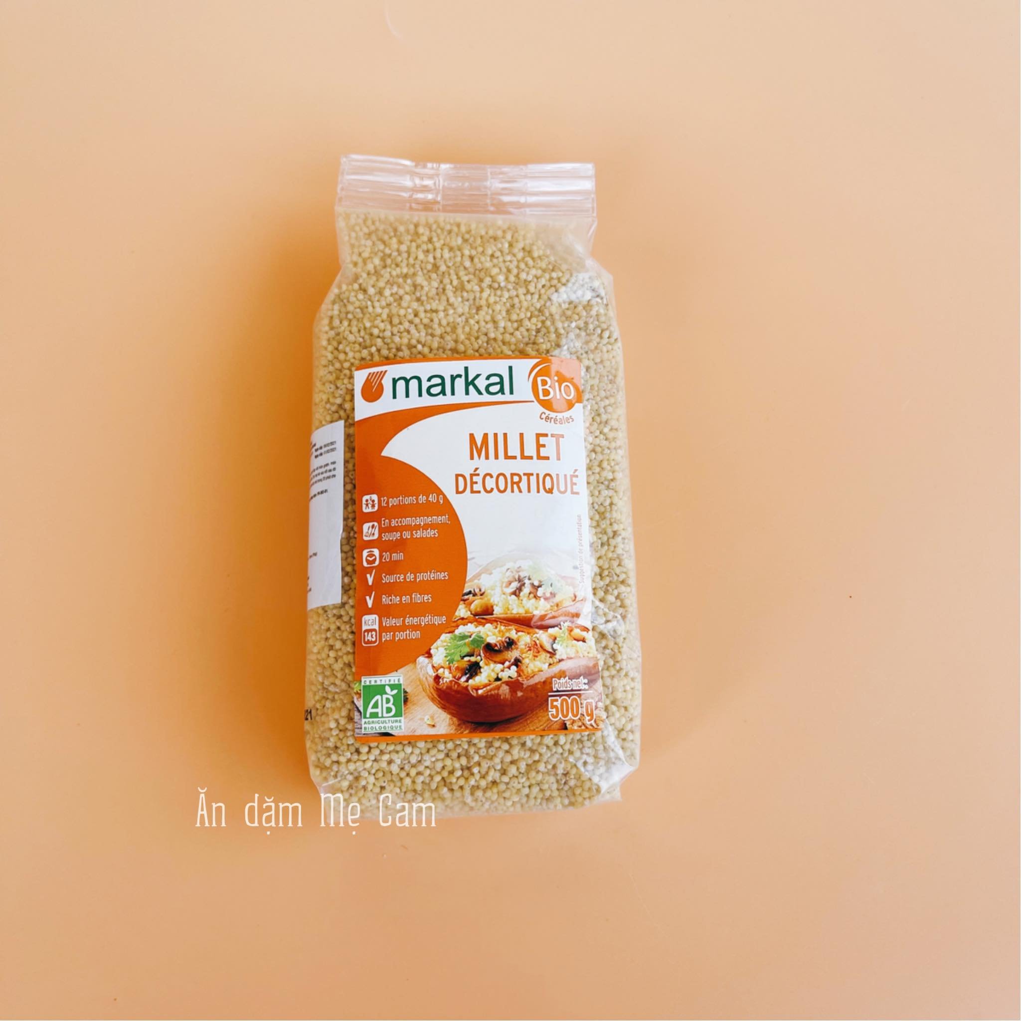 Hạt kê hữu cơ Markal