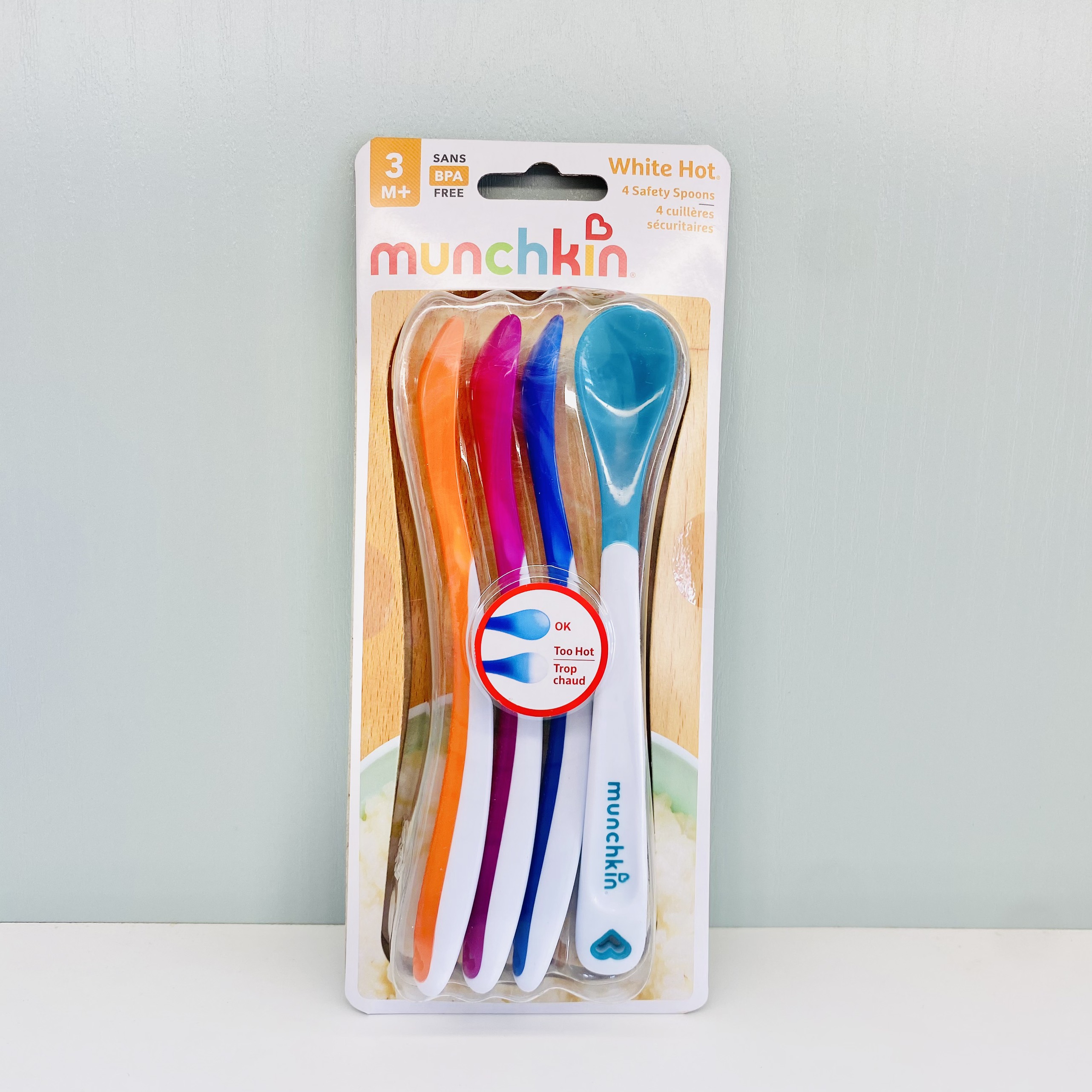 Munchkin White Hot Safety Spoons 4m+